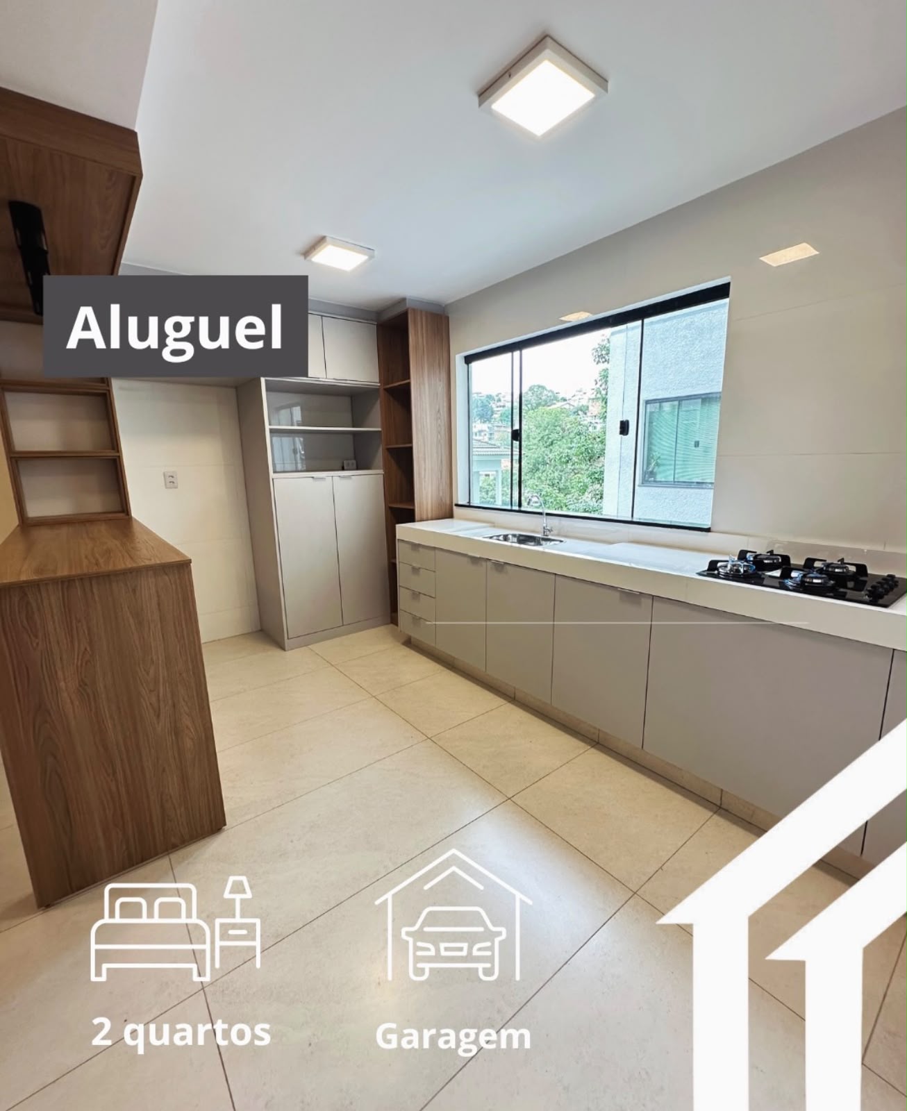 Apartamento Semi Mobiliado no Centro em São Lourenço