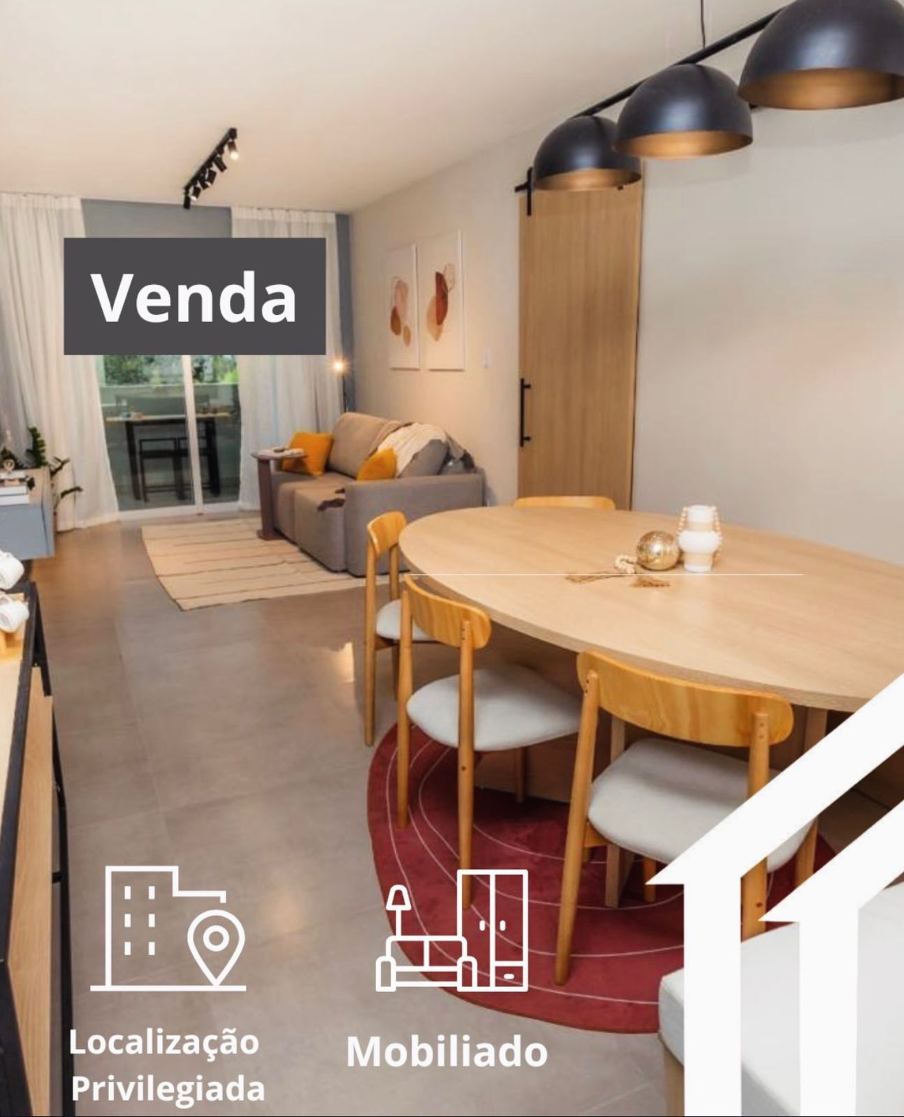 Apartamento Mobiliado Vale dos Pinheiros